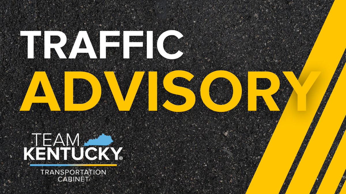 KYTCDistrict9's tweet photo. Kentucky State Police will be closing I-64 Westbound at 10:00 a.m. on Monday, March 9, 2026. Motorists should watch for a detour onto exit 121 and traffic will be sent to US 60 to get back on I-64 at exit 113. This closure is expected to last until 11:00 a.m. https://t.co/ezd47yxman