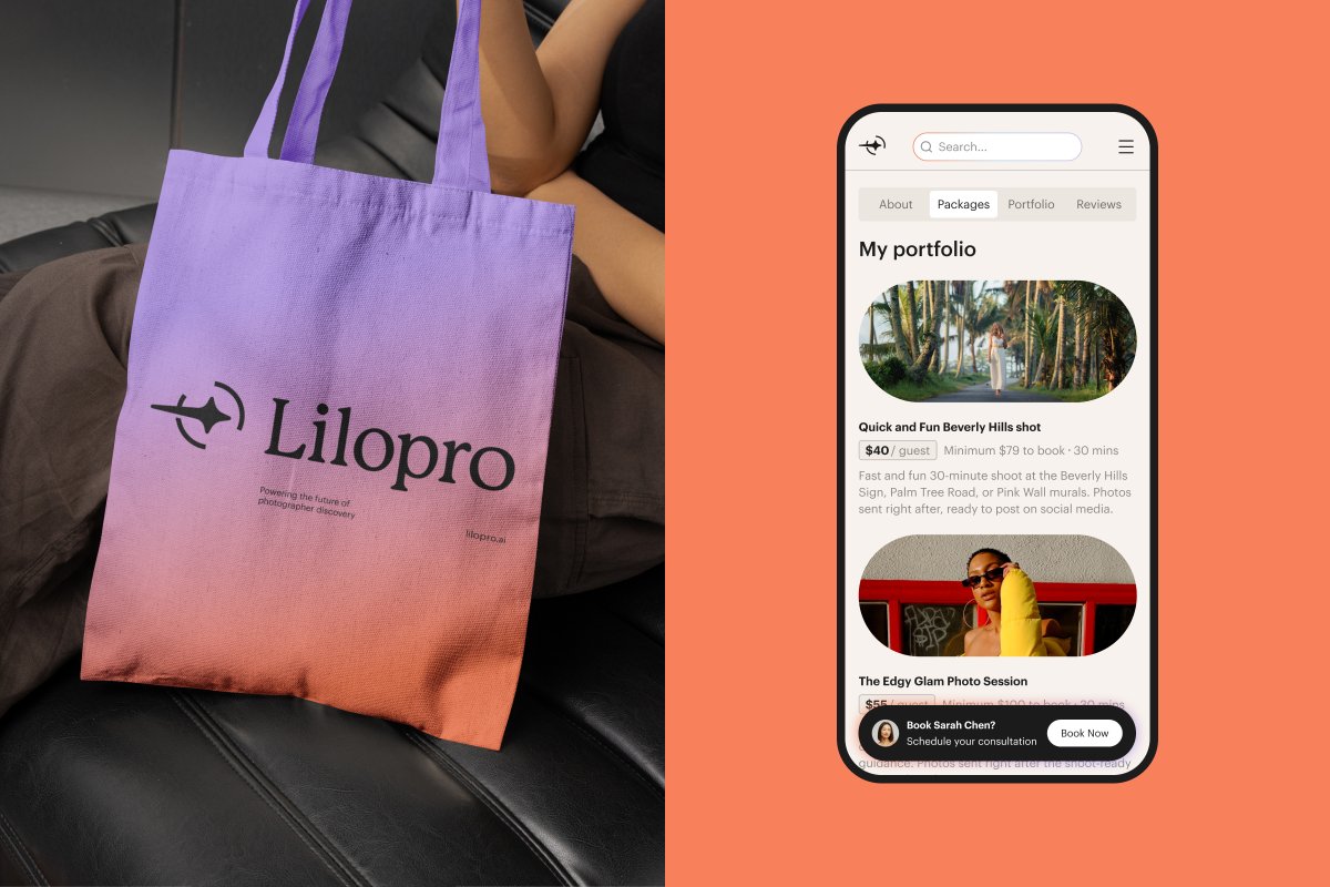 persius's tweet photo. Lilopro is an AI-powered photographer matching platform for photographers &amp; clients to easily connect. They eliminate the friction of photographer discovery, replacing endless searches &amp; mismatches w/ connections based on visual style, language preferences, &amp; calendar integration https://t.co/YXmzlyBq7q