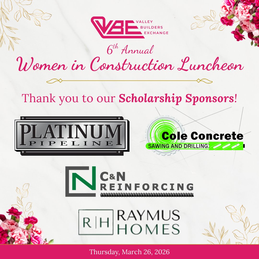 A heartfelt thank you to our scholarship sponsors for supporting women in construction, your generostiy helps open doors and build a brighter future for women in the industry 📷📷📷 #womeninconstruction #WomenInConstructionWeek