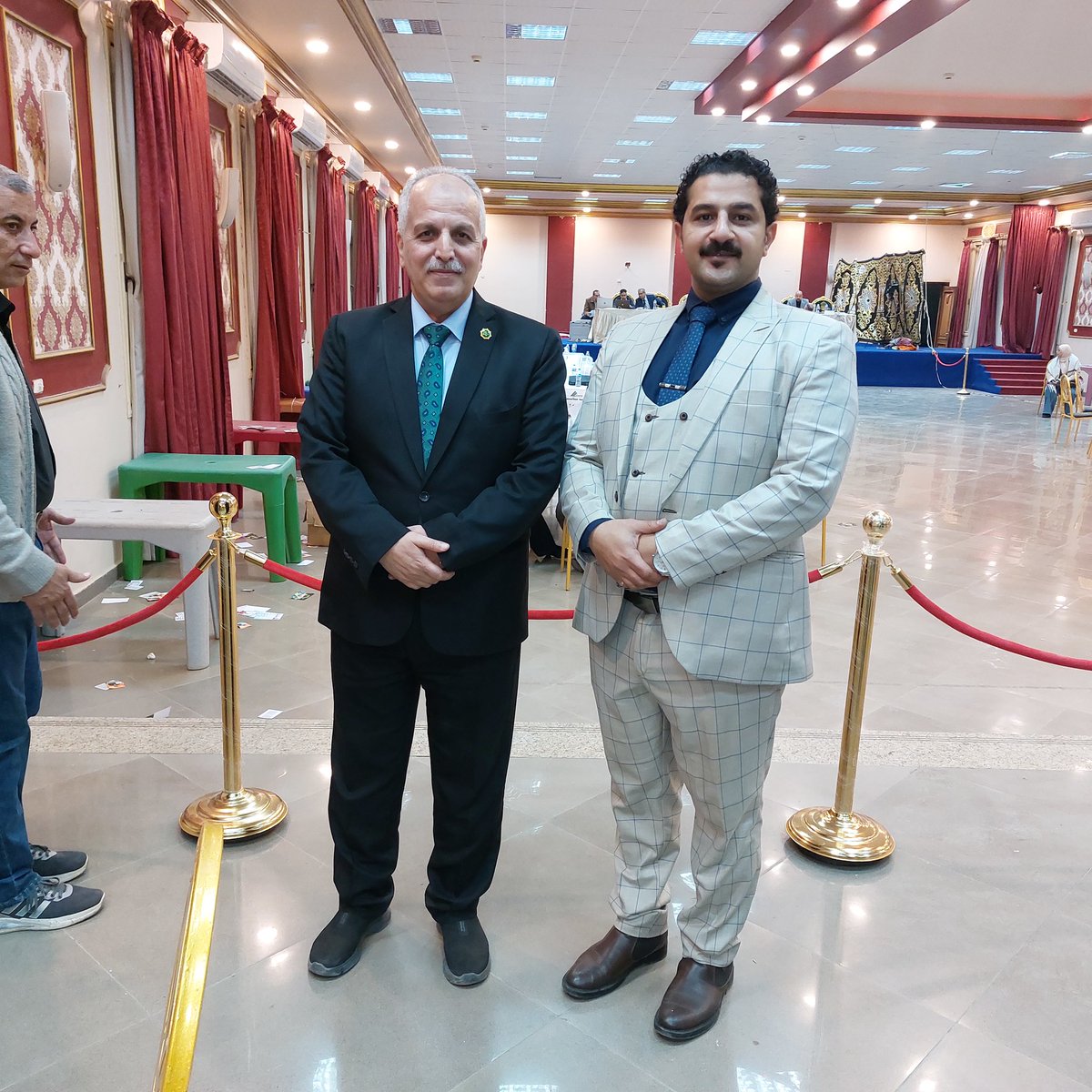 MostafaSKamel2's tweet photo. بين وفاءٍ لجيل.. وتطلعات لمستقبل مشرق 🏗️✨

​أسمى آيات التهاني والتبريكات للمهندس إسلام الجيوشي بمناسبة نيله ثقة الجمعية العمومية وفوزه بمقعد #نقيب #المهندسين. 
​برأيكم، ما هي الملفات الأهم التي تتمنون من النقيب الجديد.
​#نقابة_المهندسين  #انتخابات_المهندسين #هندسة https://t.co/cwqyiMl2XN
