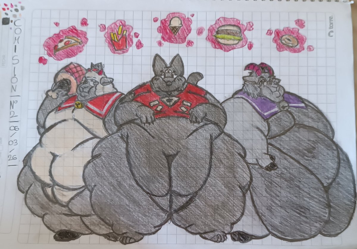 COMMISION MADE FOR <a href="/thatfatracc/">That Raccoon Boy!</a> 

#fatfurry #furry #CultoftheLamb