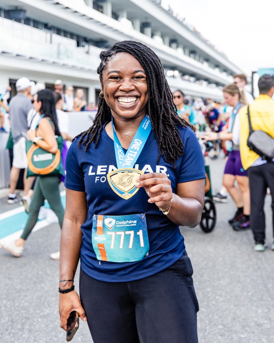 Dolphins Cancer Challenge tweet media