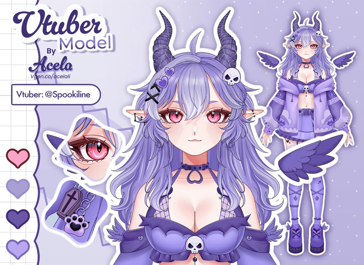 Spookiline 🦂 Succubus VTuber ⛓️💜 tweet media