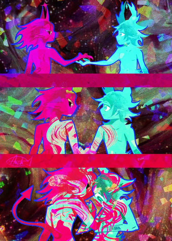 beer52lol's tweet photo. TW:Bright colors‼️
We are one whole
#subkit #phighting #phightingart https://t.co/khsYyLkcra