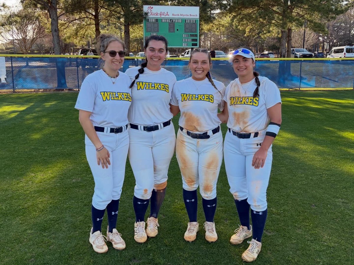 WilkesSoftball's tweet photo. We wrapped up our spring trip with a 7-1 record and had a blast. Lots of firsts on this trip (college hits, wins, and shutouts to name a few) and every game was a total team effort! Looking forward to the next few days off, and then back to the grind💙💛 #NextOneUp #EarnYourRank https://t.co/ZCREiOpbeN