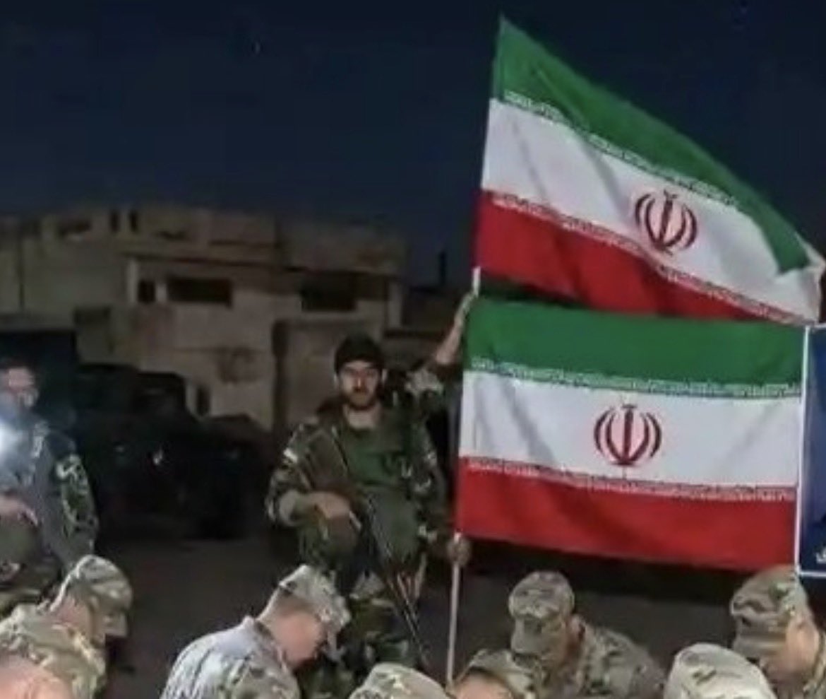 How common are three armed Iranians?