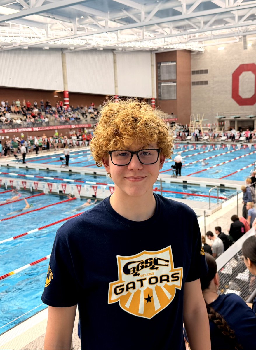 BGSCgators's tweet photo. 2026 Ohio Swimming SC Championships! Shout out to our 1650 swimmers: Sam Brose and Jonas Meyer! Sam dropped 20.35 seconds and Jonas dropped 19.48 seconds! https://t.co/kP5KbKNjvB