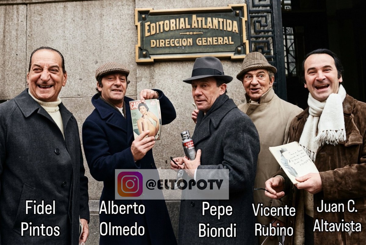 Los Capos del Humor
#capocomicos #fidelpintos #albertoolmedo #pepebiondi #vicenterubino #juancarlosaltavista