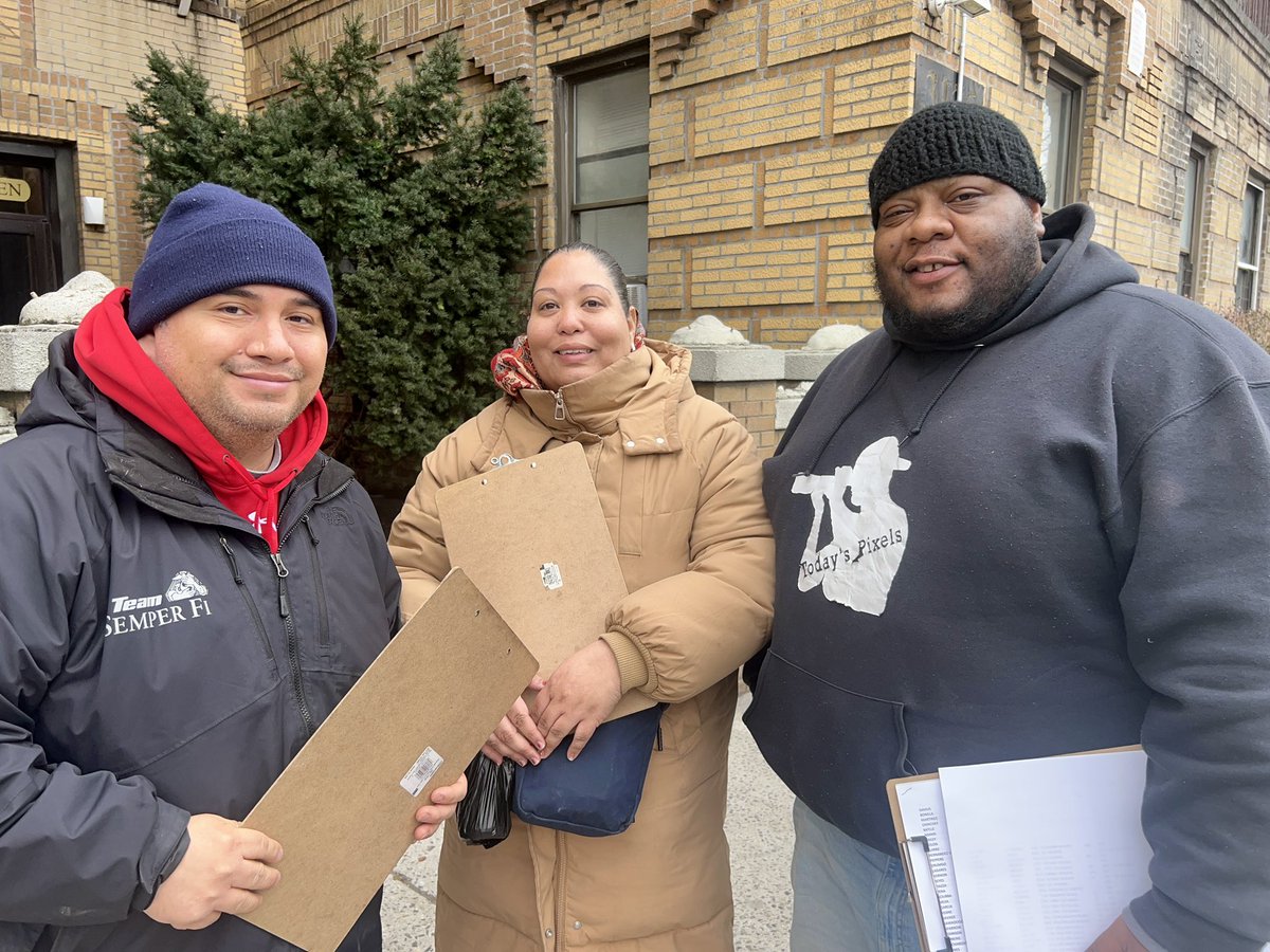 gonzalodurannyc's tweet photo. Great day canvassing with Zenobia and James, both candidates for the NYS Assembly in Districts 87 and 83.

If you are a Conservative in New York City, I would be happy to connect you with your district leader.

Reach out: https://t.co/znrTpKeNl2

#GonzaloDuran #Congress #NY15 https://t.co/FULVuY4bd9