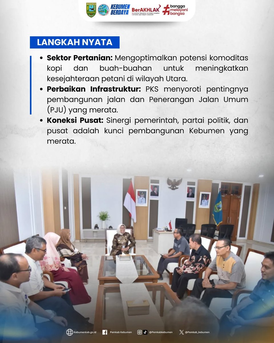 pemkab_kebumen's tweet image. Pemerintah Kabupaten Kebumen terus memperkuat kolaborasi dengan berbagai elemen politik.  #pemkabkebumen #kebumenberdaya #audiensi #geoparkkebumen