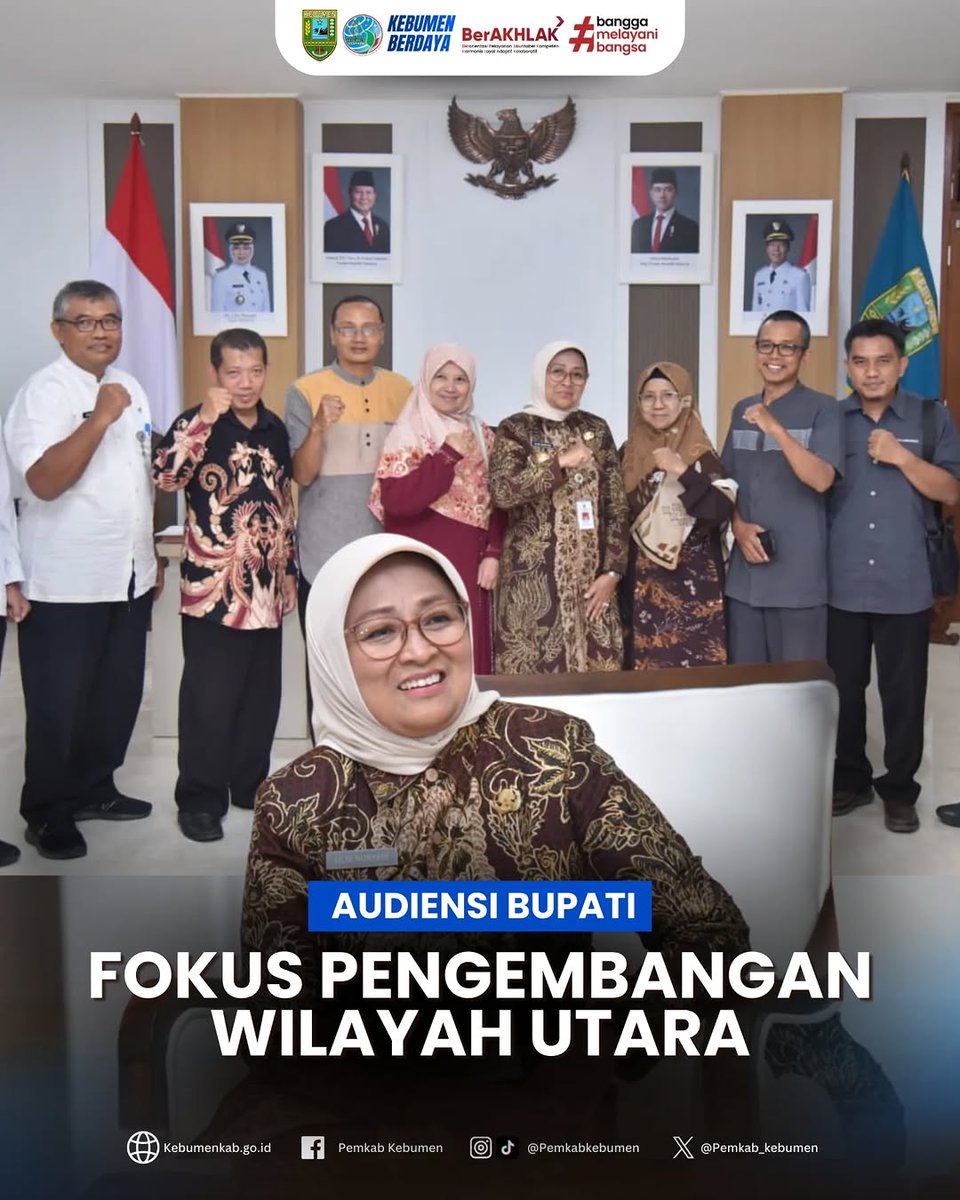 pemkab_kebumen's tweet image. Pemerintah Kabupaten Kebumen terus memperkuat kolaborasi dengan berbagai elemen politik.  #pemkabkebumen #kebumenberdaya #audiensi #geoparkkebumen