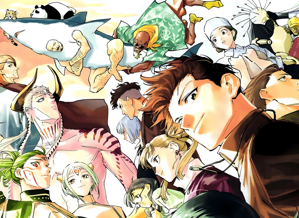 FukCUM_'s tweet image. The way how Daburadaddy and cutie cheff are staring at eachother in the cover it's still sending me ♡

#dabura #Modulo25