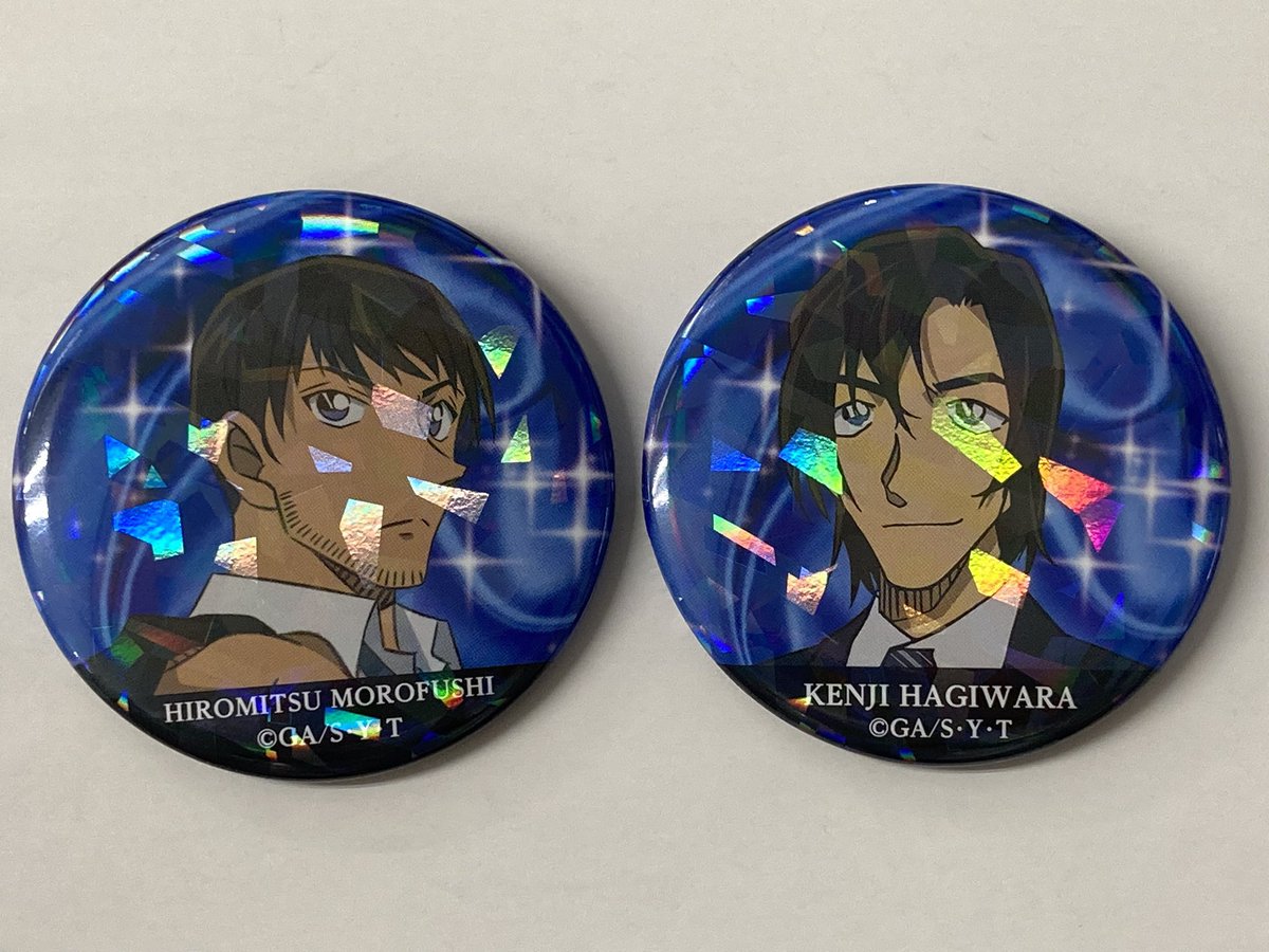 入荷情報】 名探偵コナン 諸伏景光、萩原研二 ホログラム缶バッジが