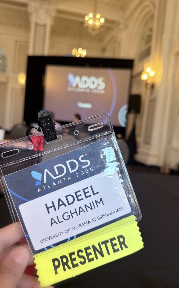 Hadeel_yousef11's tweet photo. Last week, the Ametris (formerly ActiGraph) Digital Data Summit 2026 #ADDS2026 in Atlanta was a great venue to present my correlational analysis study exploring pain, kinesiophobia, quality of life, and device-measured physical activity among individuals with rotator cuff tears. https://t.co/jqfA0Phf8Y