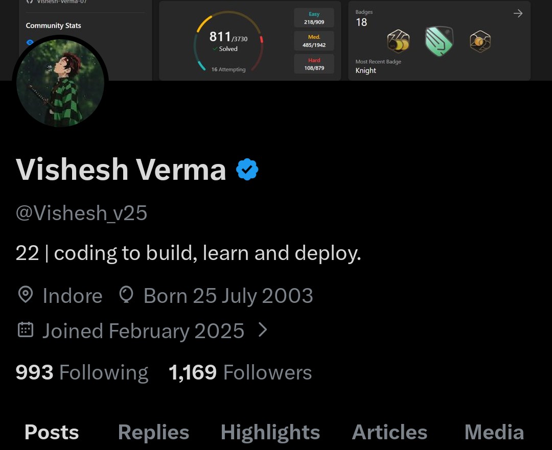 Vishesh Verma tweet media