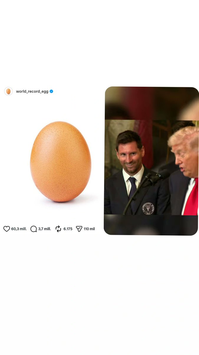 Camilozba1's tweet photo. Messi no sos nadie, este huevo se la banca más que vos hdp.
MEGA (Make egg great again)

#messi
#trump
#egg https://t.co/n4xAH8rgtf