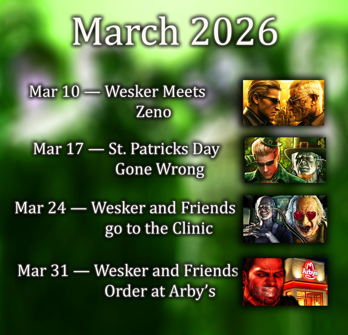 Wesker and Friends (@WeskerNFriends) / Posts / X