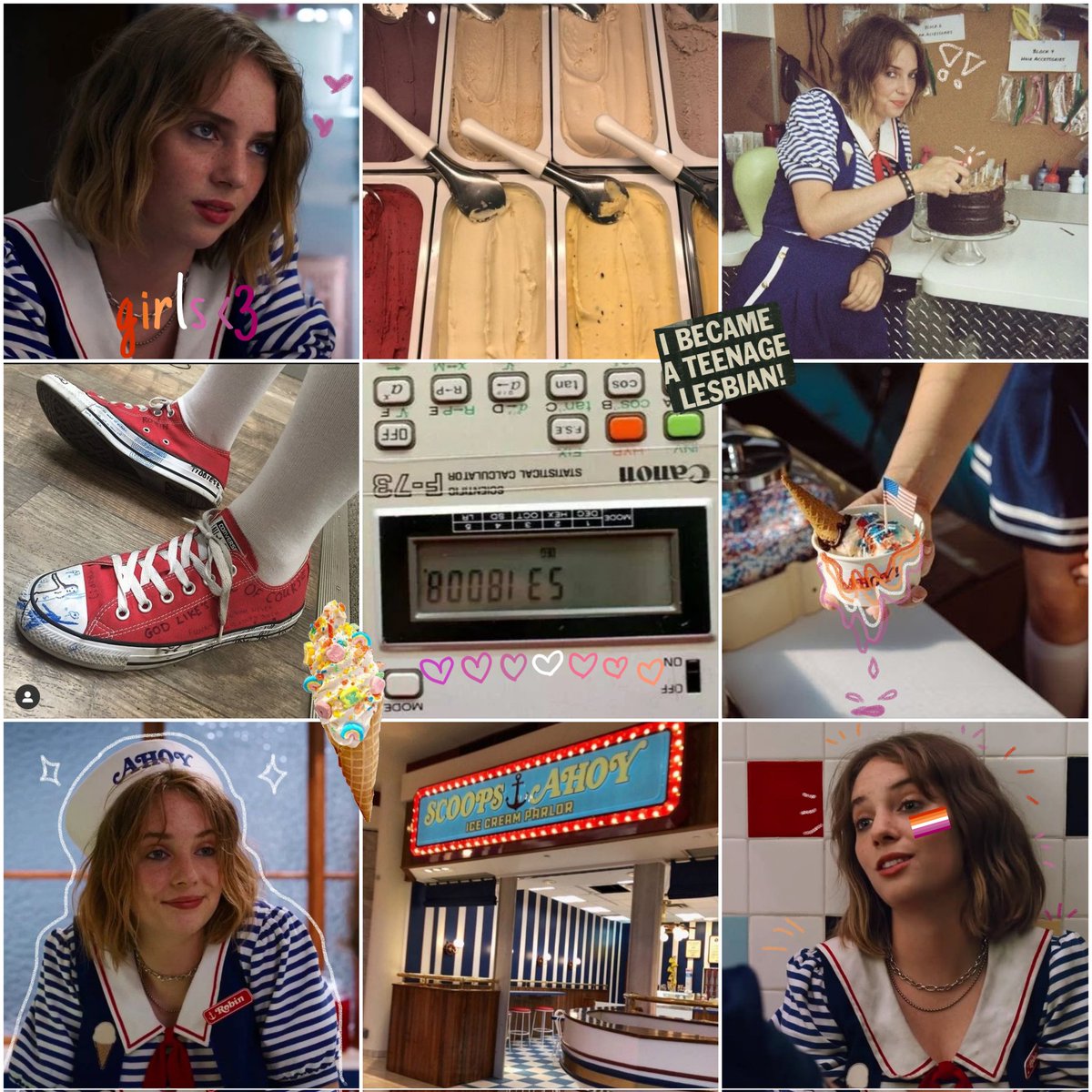 vmpmars's tweet image. #robinbuckley s3 moodboard!!