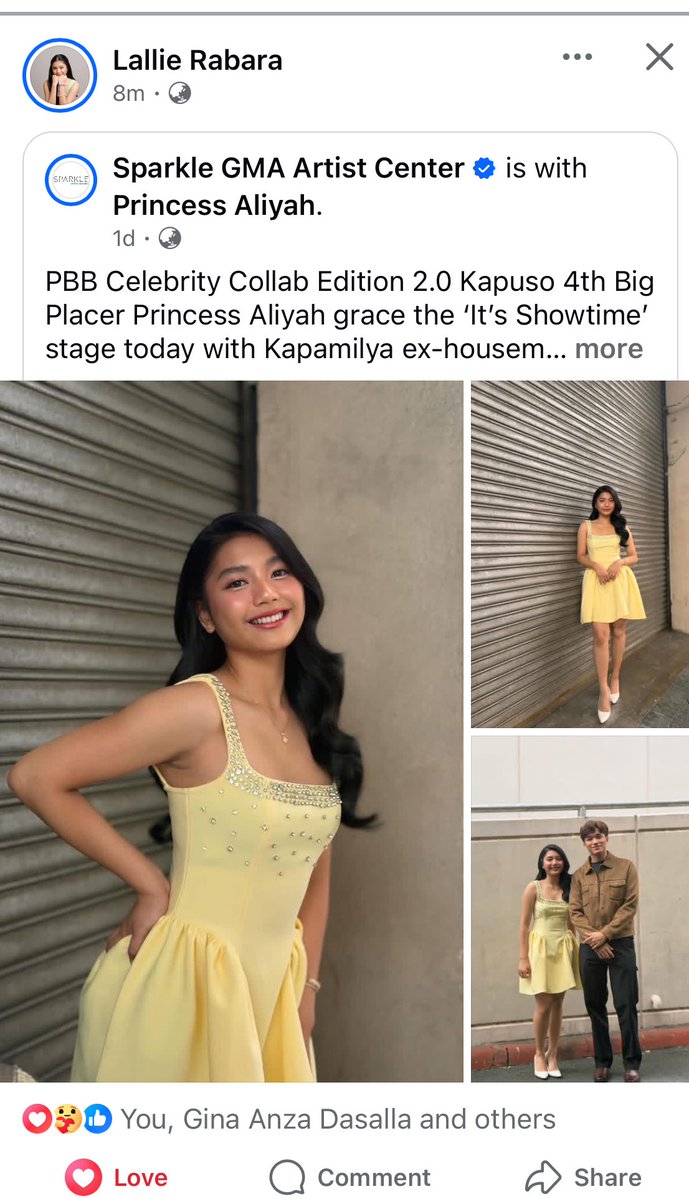 MAGANDA umaga namin 💛
Sa inyu ba maganda? 
We love you tita <a href="/LRabara28130/">Lallie Rabara</a> 

#FredCess