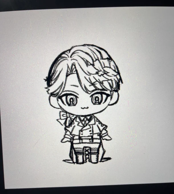 モリモリ描いてる カワイイ