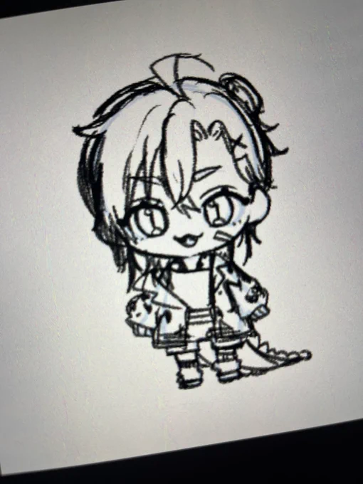 モリモリ描いてる カワイイ