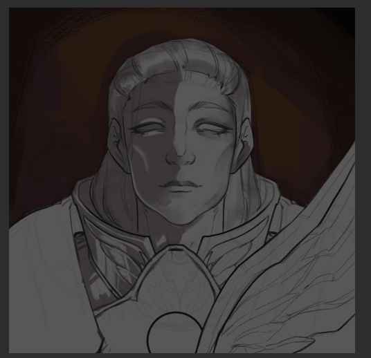 Fulgrim Sketch 
#40k #Fulgrim #wip