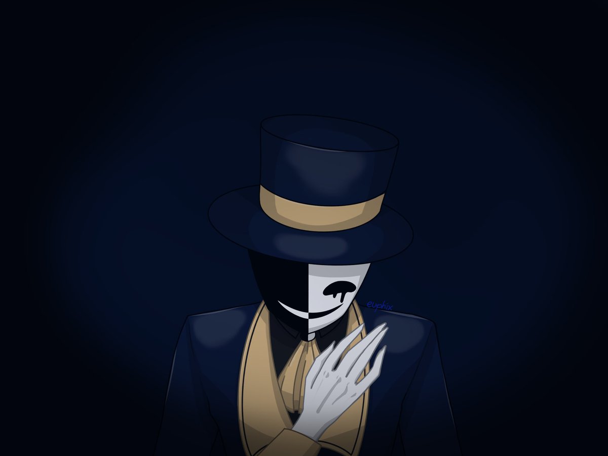 euphixu's tweet photo. He’s only holding baguettes guys don’t worry 
#thefreakcircus #tfctickettaker #怪诞马戏团 https://t.co/7bj7L1ROS0