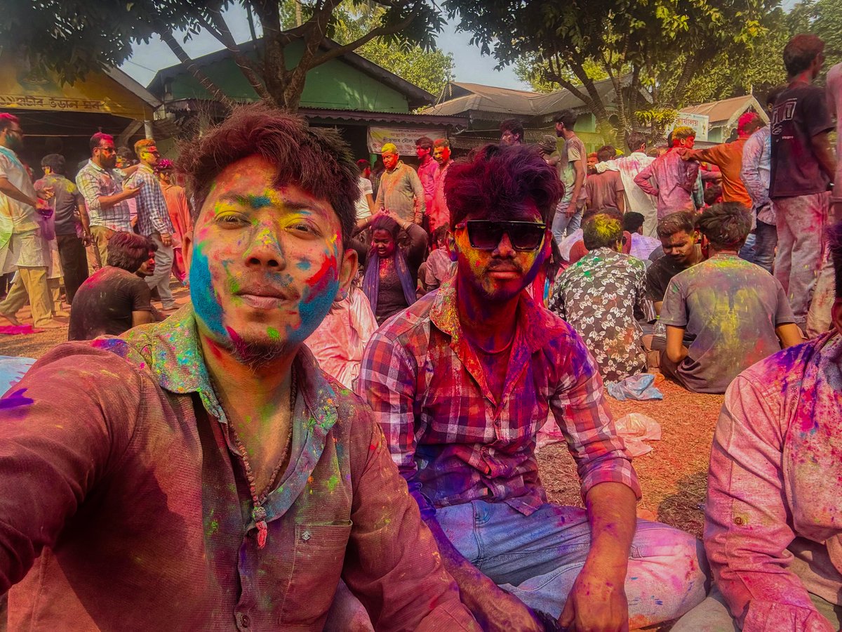 Holi at Barpeta Satra