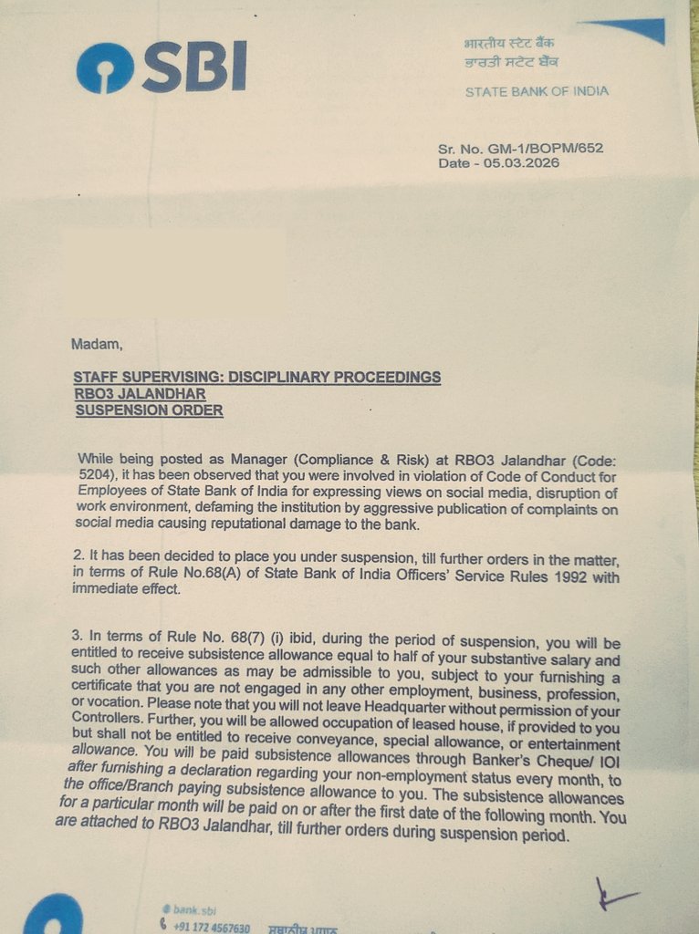 If a branch manager can be suspended for speaking on social media,

Don't these people deserve suspension too ?

can action also be considered against:
• GM/DGM forcing policy violations?
• Inspection teams ignoring records?
• Management disconnected from ground reality?
