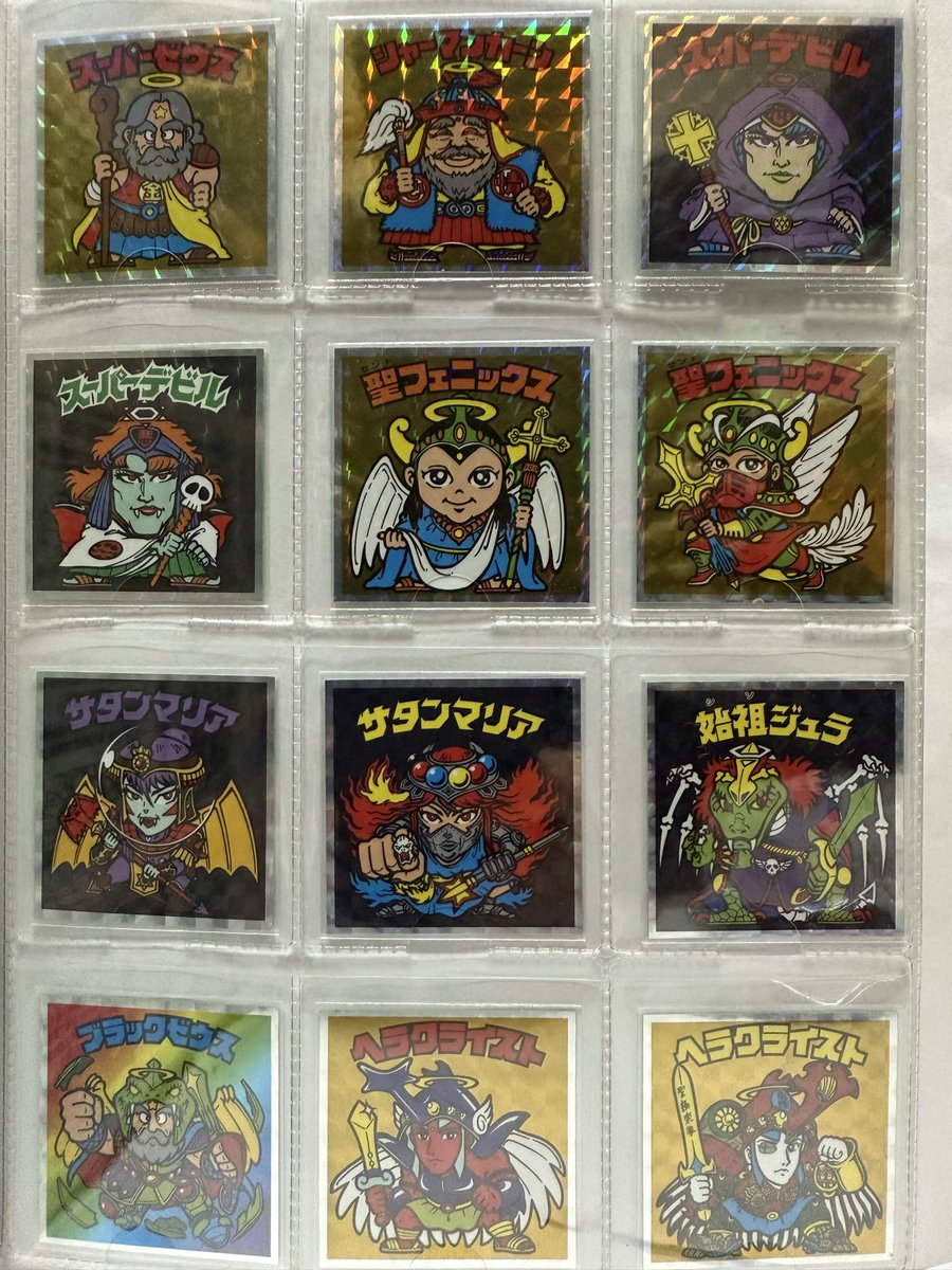 zafuto14's tweet photo. 2025年発売
ヘッドだらけのビックリマン　前半
85枚とボリューム満点のシリーズですね！
歴代のヘッド達！心が震えます🫨 https://t.co/Jvg49igwBP