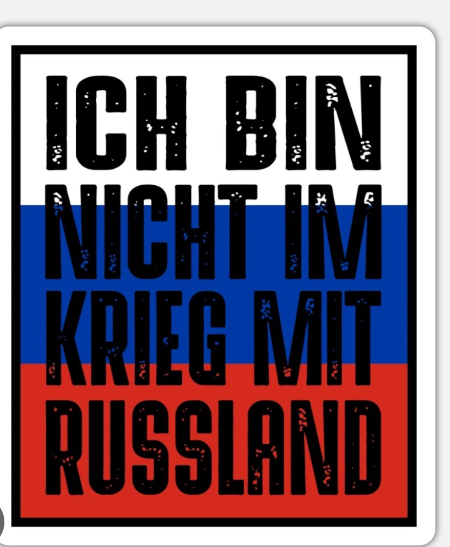 QueenysLife0501's tweet photo. Für alle die es immer noch nicht verstanden haben! Ich bin im Frieden mit Russland! #nichtmeinkrieg #NOTmywar #FCKWAR #ICHZIEHENICHTINDIESENDRECKIGENKRIEG #NOTinWarwithRussia #Patriotin #PatriotinstattVollidiotin https://t.co/x16QqC1Mf9