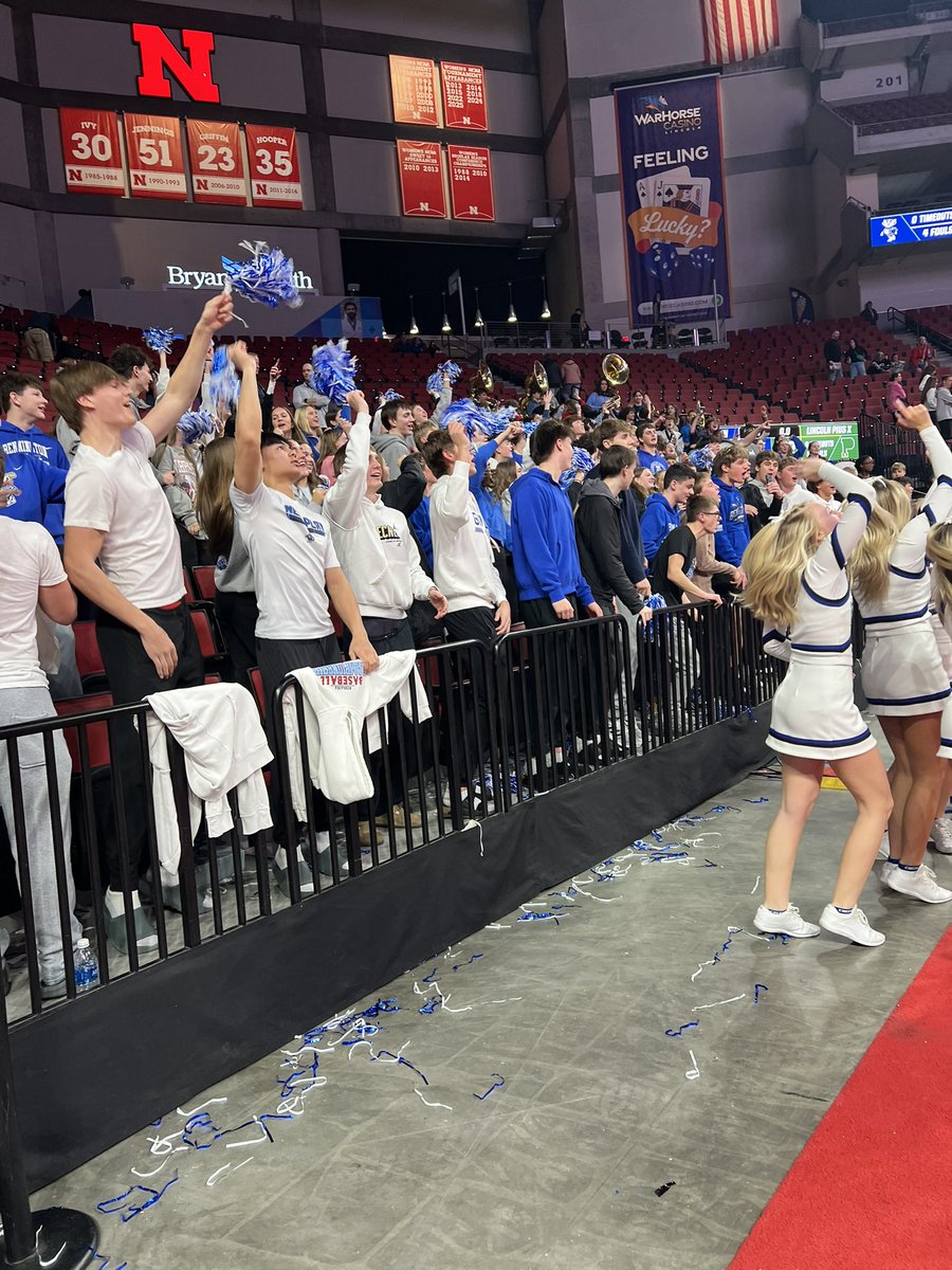 Badgers 55, Pius 52. Final. Survive &amp; Advance! <a href="/bhsbadgersgbb/">Bennington Girls Basketball</a> had to earn it tonight! Down 5 to Pius in the 4th, the Badgers found a way to &amp; did just enough to qualify for the <a href="/nsaaevents/">NSAA Events</a> State Championship game tomorrow! Game time 615pm. Let’s finish this Badgers! #wearebps