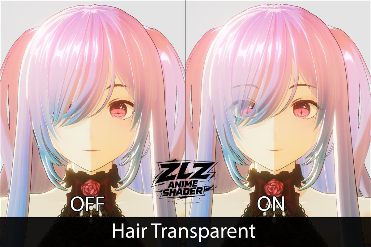 ZLZ Anime Shader Hair transparency for anime characters in Unity URP ...