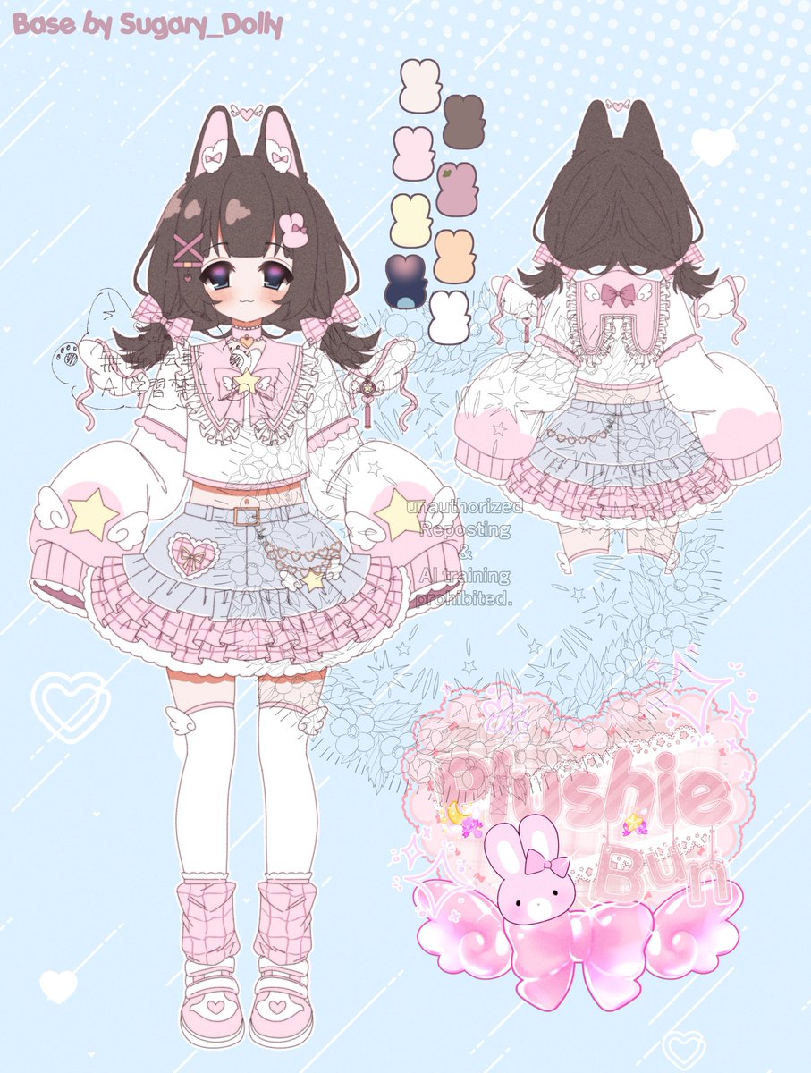 xmilkpuppy's tweet photo. ݁ ˖Ი𐑼⋆ I finished Ami's new outfit ref~!
Base by: @/Sugary_Dolly (˶˃ᆺ˂˶) https://t.co/CGjoTXNmYX