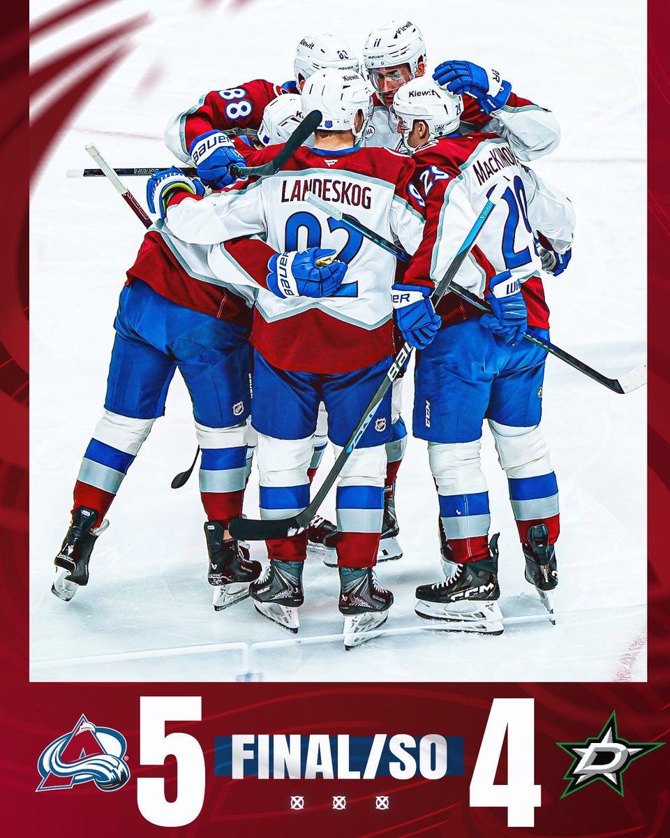 x - Colorado Avalanche tweet media