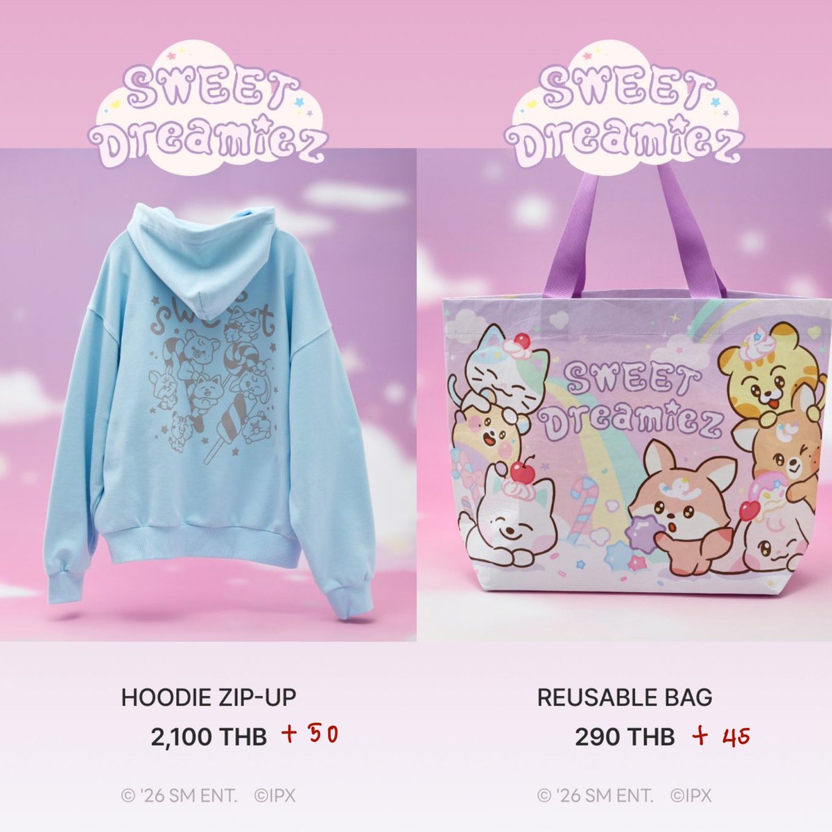 💘รับหิ้วนะคะ / ไม่รับมัดจำ 

🌟เรากดได้รอบ 11:40 กับเพื่อนเรากดได้รอบ 19:00 ของวันที่ 14 

💥ราคาหิ้วตามภาพ

📮ค่าส่ง ems 50 บาท (ชิ้นใหญ่ 70)
🌻สามารถนัดรับที่หน้างานได้

🌱สนใจสั่งซื้อ dm ได้เลยค่ะ

#Dreamiez_POPUP #SweetDreamiez #ตลาดนัดnctdream #ตลาดนัดnct