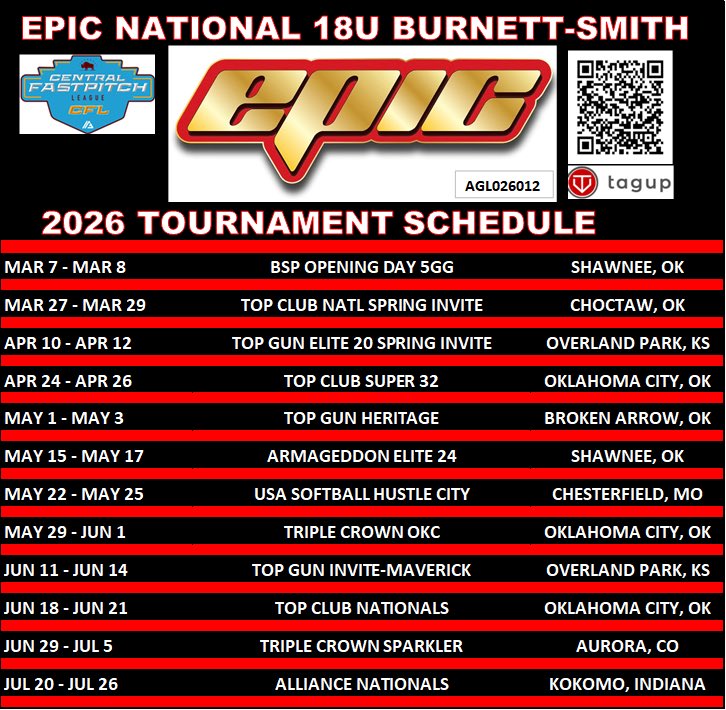 Epic National 18U (Burnett /Smith) tweet media