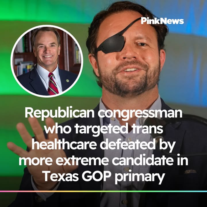 PinkNews's tweet image. Republican congressman who targeted trans healthcare ousted by more extreme candidate ➡️ bit.ly/3N9NQWO

📷 Getty
📷 FB @Texas State Representative Steve Toth