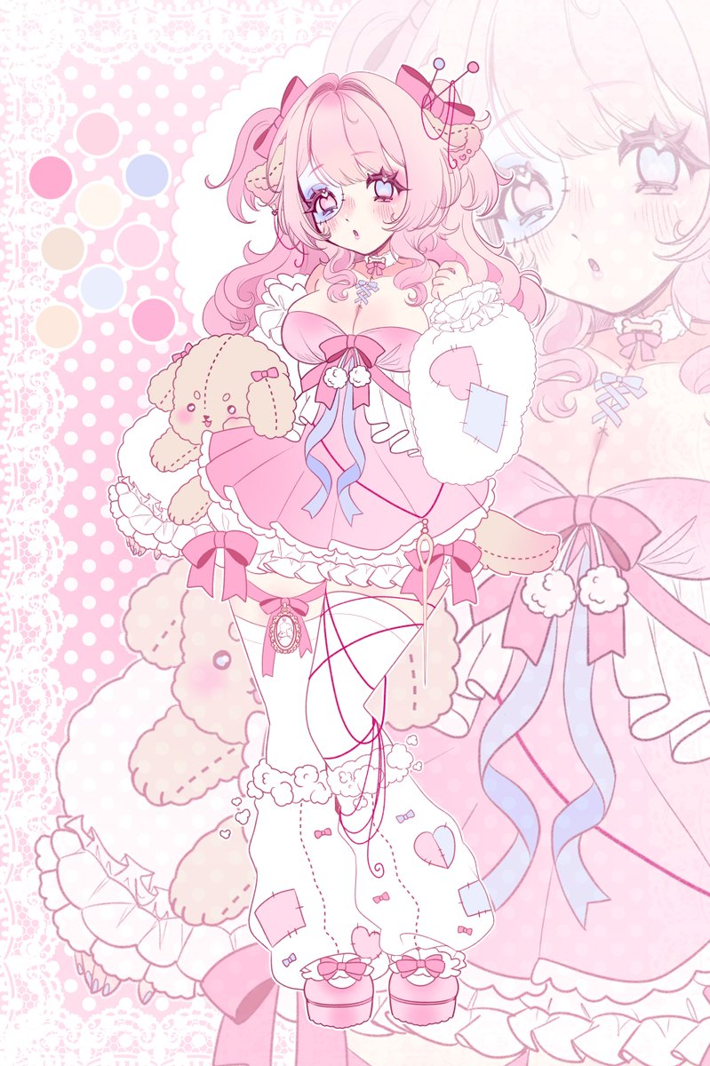 ----୨୧ · ♡ · ୨୧----
       
* Adoptable Design: Plushy Poodle
* $80 (commercial rights add-on for 60$) ; claim on Vgen 🔗⬇️
    
♡+⟳ are very appreciated
     
----୨୧ · ♡ · ୨୧----