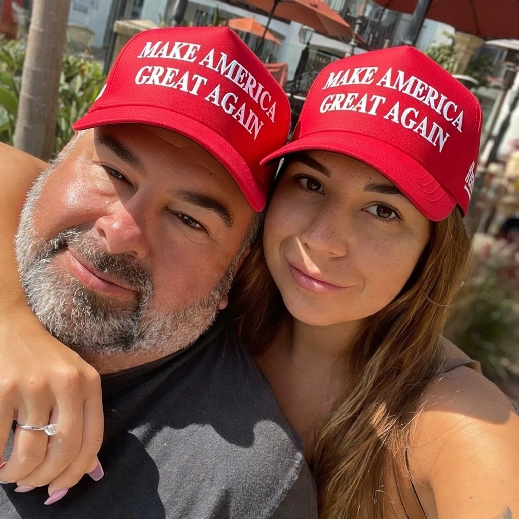 brokenmrmiyagi's tweet photo. I love you to the moon and back baby! Happy MAGA anniversary to Mr and Mrs Miyagi!! #RepublicanCouple #WeVoteRed #Trump2028 https://t.co/FUI8DtavpF
