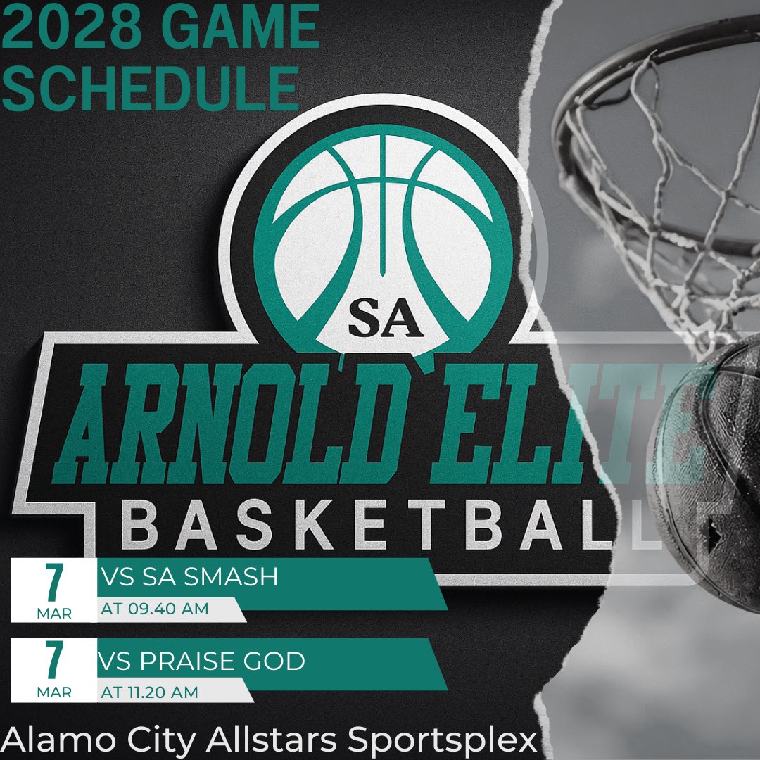 We’ve been waiting for this… First tournament of the season, time to see what we got
<a href="/EliteArnold/">Arnold Elite Est.2017 & Lady Arnold Elite Est.2018</a> <a href="/AlamoCityHoops1/">Alamo City Hoops</a> <a href="/Jewlzonthemic/">Jewlz💎</a> <a href="/KevinOneEye/">Kevin Howell</a> <a href="/UC_Exposure/">Russell "Coach V" Vanlandingham</a>