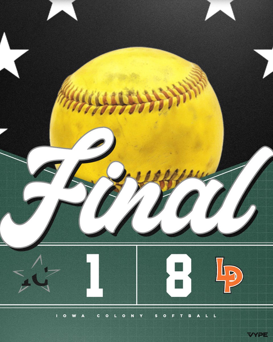 Iowa Colony Softball tweet media