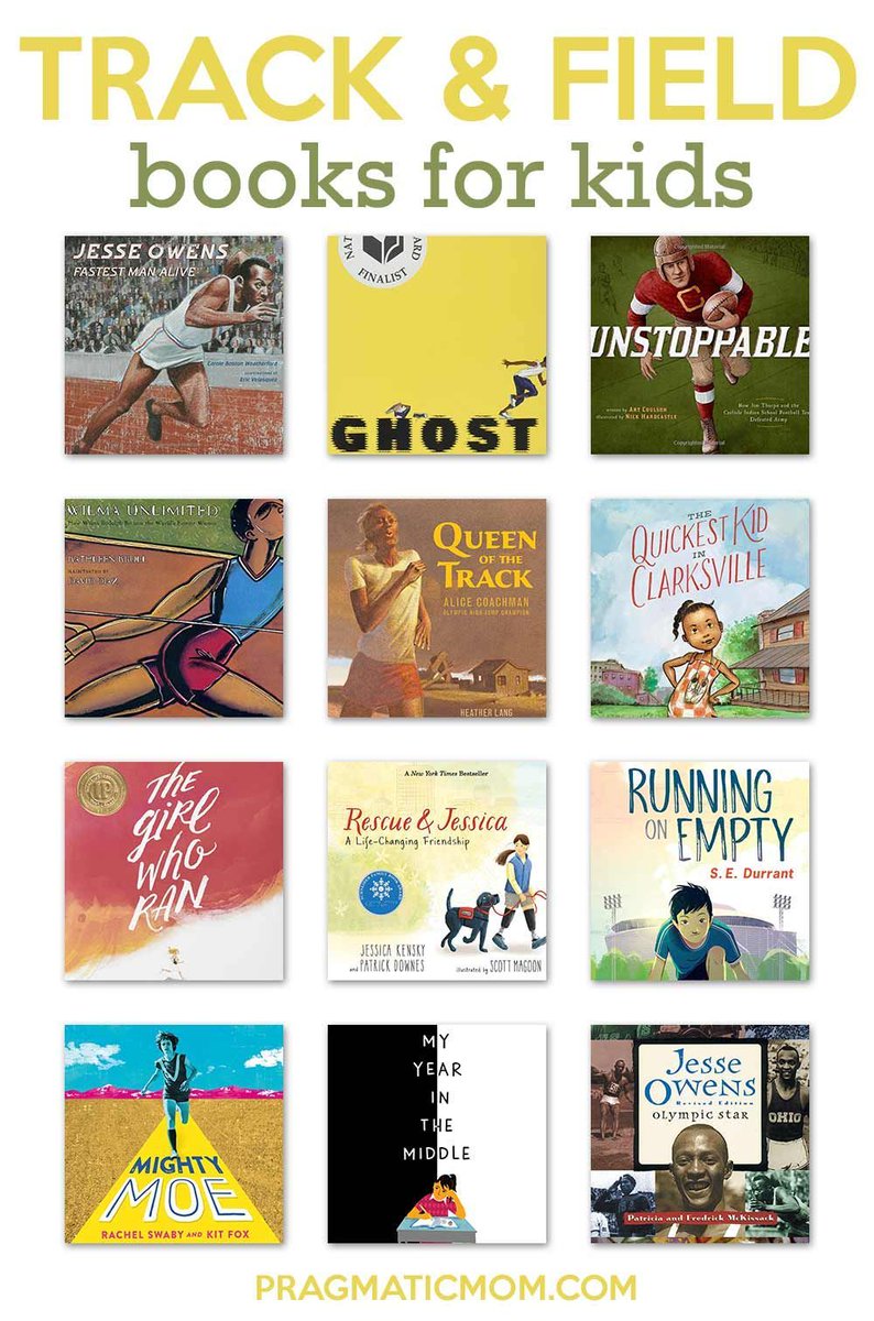pragmaticmom's tweet image. Newly Updated! 25 Track and Field Books for Kids buff.ly/kGWWjmR via @pragmaticmom #ReadYourWorld #TrackandField #KidLit