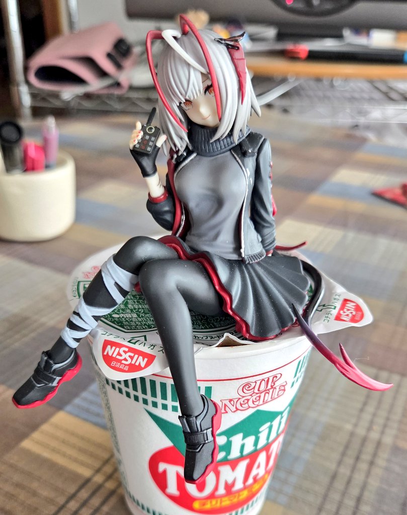 Noire_KT_00's tweet photo. 小悪爆弾魔サルカズ傭兵の尻でつくるカップ麺は格別だねっ https://t.co/PeoZsYgUq4