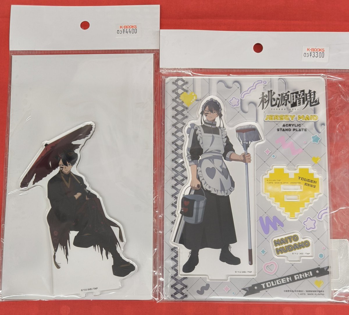 入荷情報】 『桃源暗鬼』より 【無陀野無人】 ◇animate cafe アクリル 