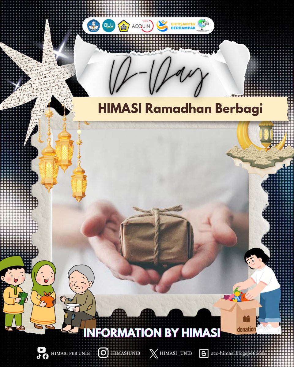 ✨[𝐃-𝐃𝐀𝐘 𝐑𝐀𝐌𝐀𝐃𝐇𝐀𝐍 𝐁𝐄𝐑𝐁𝐀𝐆𝐈 𝐇𝐈𝐌𝐀𝐒𝐈 𝟐𝟎𝟐6]✨

Assalamualaikum Warahmatullahi Wabarakatuh.

_“Menguatkan Kepedulian, Menghadirkan Kebahagiaan Bersama HIMASI.”_🙌🏻

Terimakasih kami ucapkan kepada teman-teman yang telah mendonasikan sebagian rezekinya untuk