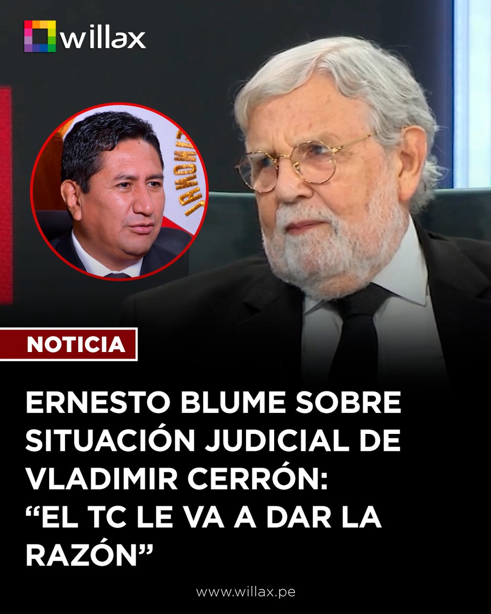 #BetoASaber | El expresidente del TC sostiene que la anulación de condenas previas justifica el cese de la prisión preventiva, permitiendo a Cerrón retomar su campaña presidencial.

<a href="/PolloFarsantePe/">Beto Ortiz</a> 

Conoce más 👉bit.ly/4bsmvsd