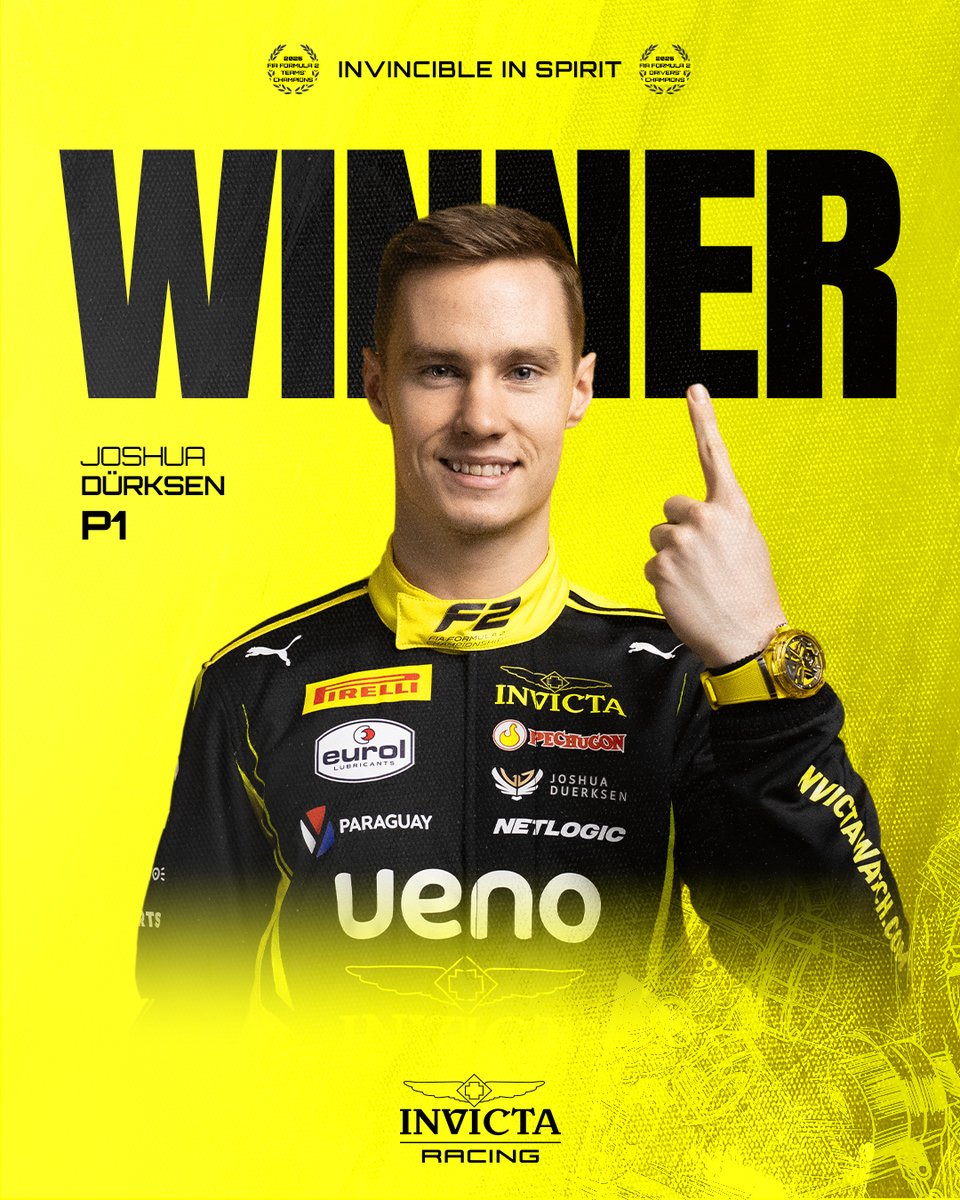 JOSHUA WINS THE SPRINT RACE IN AUSTRALIA 🏆

#F2 #Formula2 #InvincibleInSpirit #AusGP