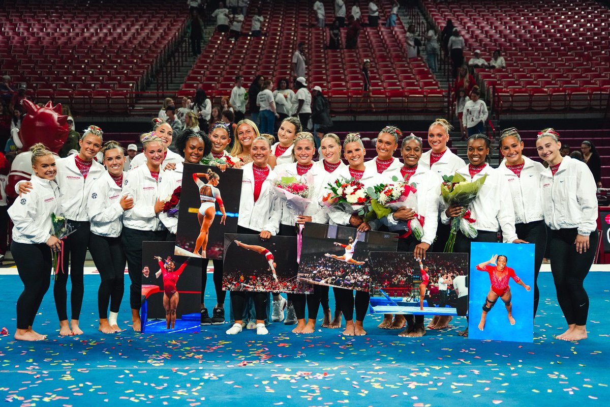 Arkansas Gymnastics 🐗 tweet media