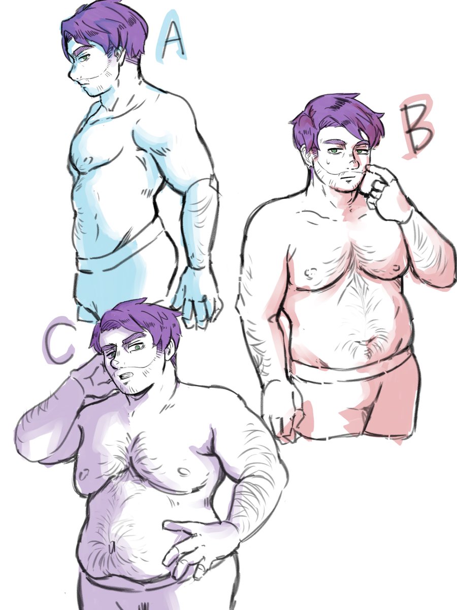 Aimo285980's tweet photo. Trying to figure out Shane’s body type 🤔
Which one feels the most like him?
#StardewValley #stardewvalleyshane https://t.co/CEVz38IeIR